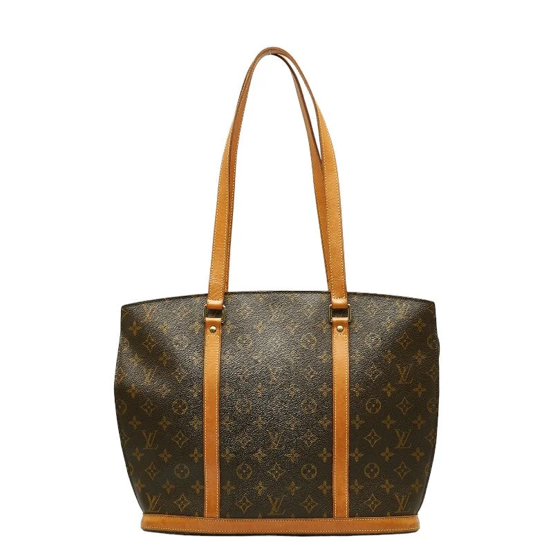 Ladies Louis Vuitton Capucines bags with a detachable shoulder strapLouis Vuitton Monogram Babylon Tote Bag M51102 Brown