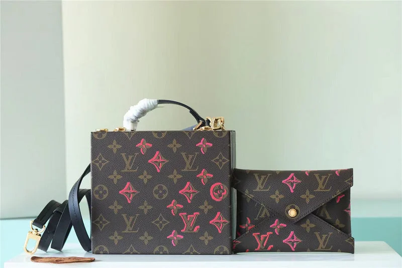 Louis Vuitton tote bags with a printed LV logo on the front for brand visibilityBC - LOUIS VUITTON BAGS - 6186