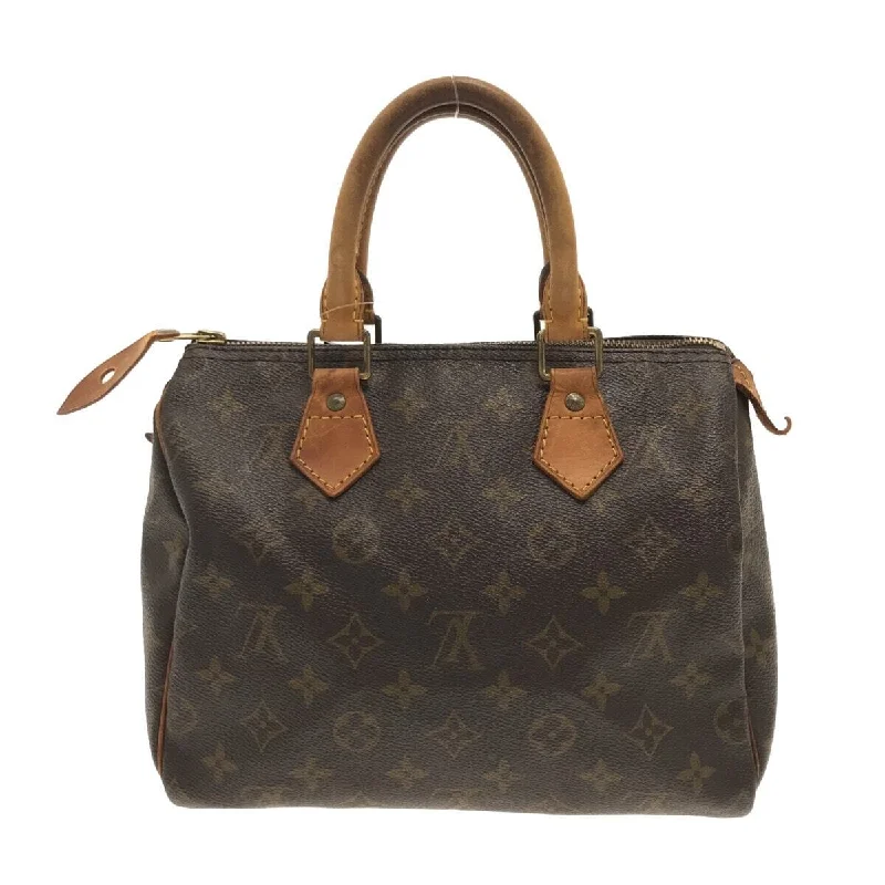 Louis Vuitton bags with a detachable mirror inside for on - the - go touch - upsLouis Vuitton Monogram Speedy 25 M41528