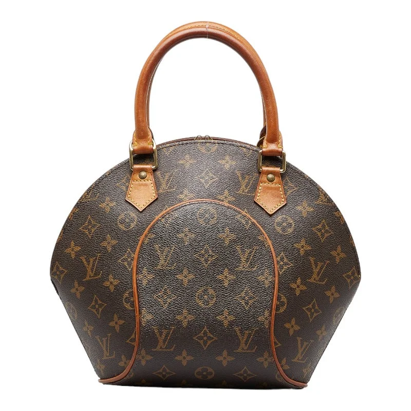 Louis Vuitton backpacks with a padded back panel for comfort during long - wearLouis Vuitton Monogram Ellipse PM Handbag M51127 Brown