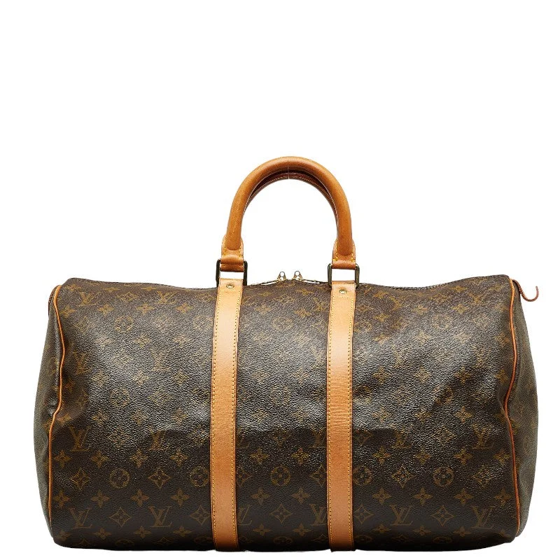 Ladies Louis Vuitton Capucines bags with gold - toned hardwareLOUIS VUITTON Keepall 45 in Monogram M41428