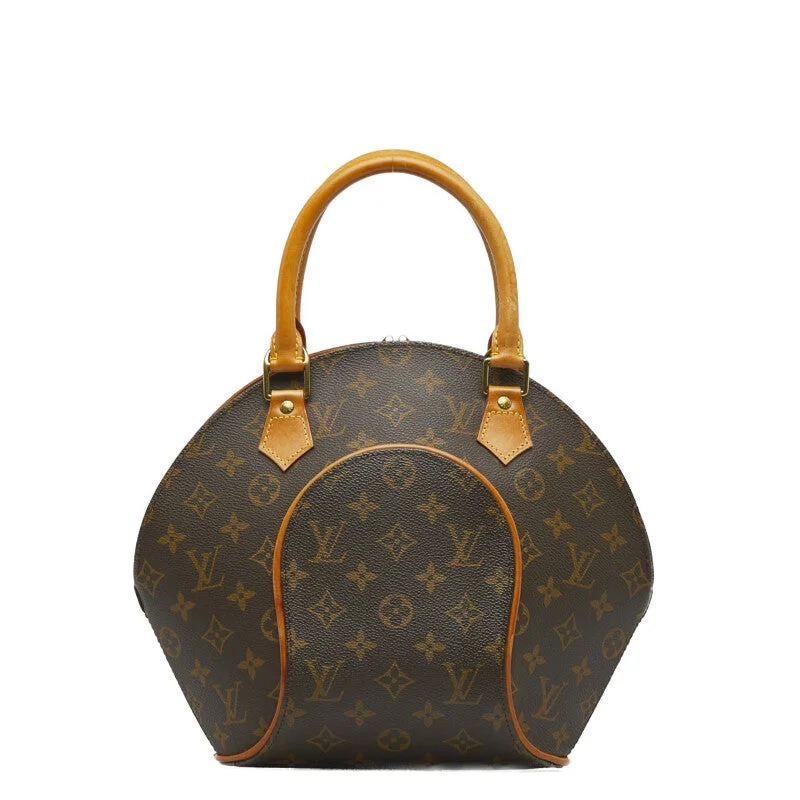 Louis Vuitton bags with a magnetic snap closure for easy accessLouis Vuitton Monogram Ellipse PM Handbag M51127 Brown