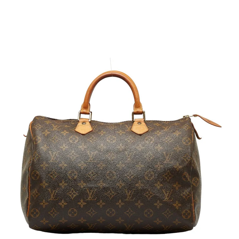 Ladies Louis Vuitton Capucines bags with gold - toned hardwareLouis Vuitton Monogram Speedy 35 Handbag Boston Bag Travel Bag M41524