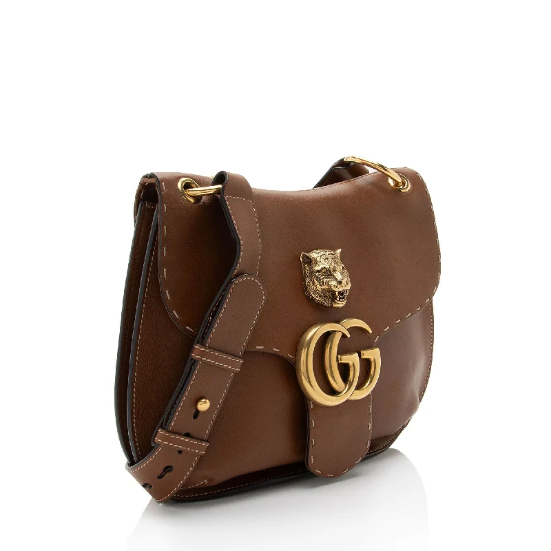 Gucci Marmont bags for women with gold - toned hardwareGucci Calfskin GG Marmont Tiger Shoulder Bag (Qu0XD3)