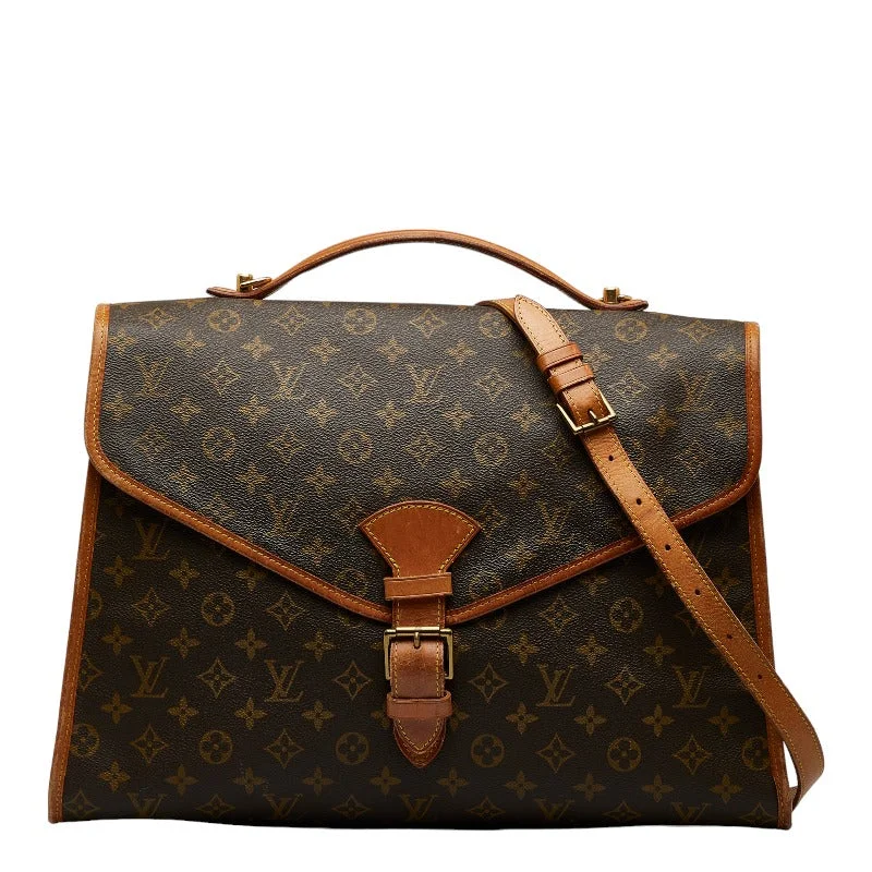 Ladies Louis Vuitton Capucines bags with gold - toned hardwareLouis Vuitton Monogram Beverly Handbag Shoulder Bag M51121 Brown