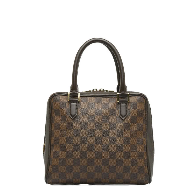 Louis Vuitton crossbody bags with a keychain holder for practicalityLouis Vuitton Damier Brera Handbag N51150 Brown