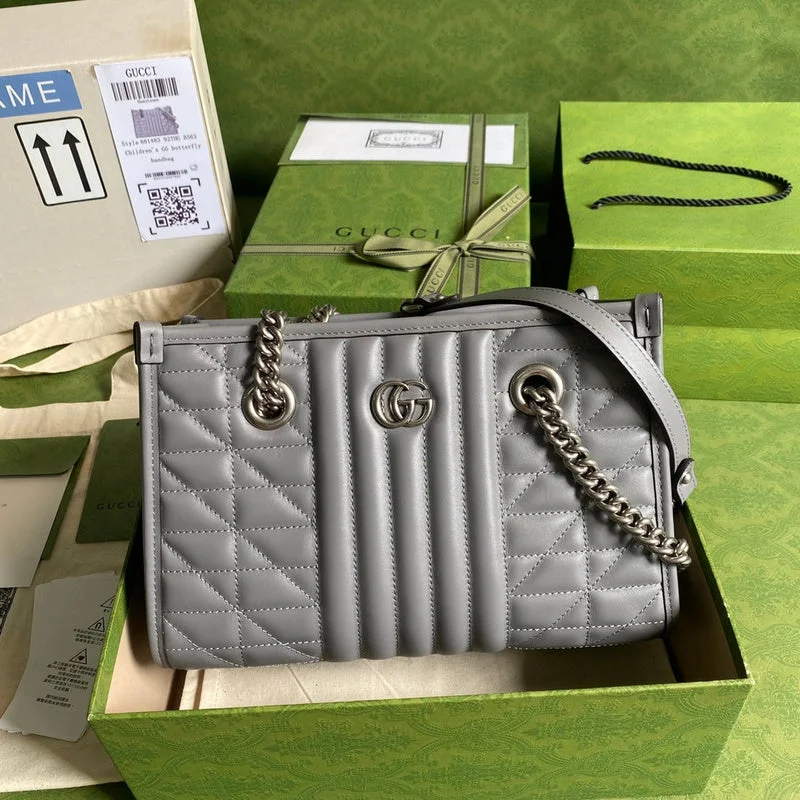 Women Gucci bags with a zip - around closure for securityWF - Gucci Bags - 1216