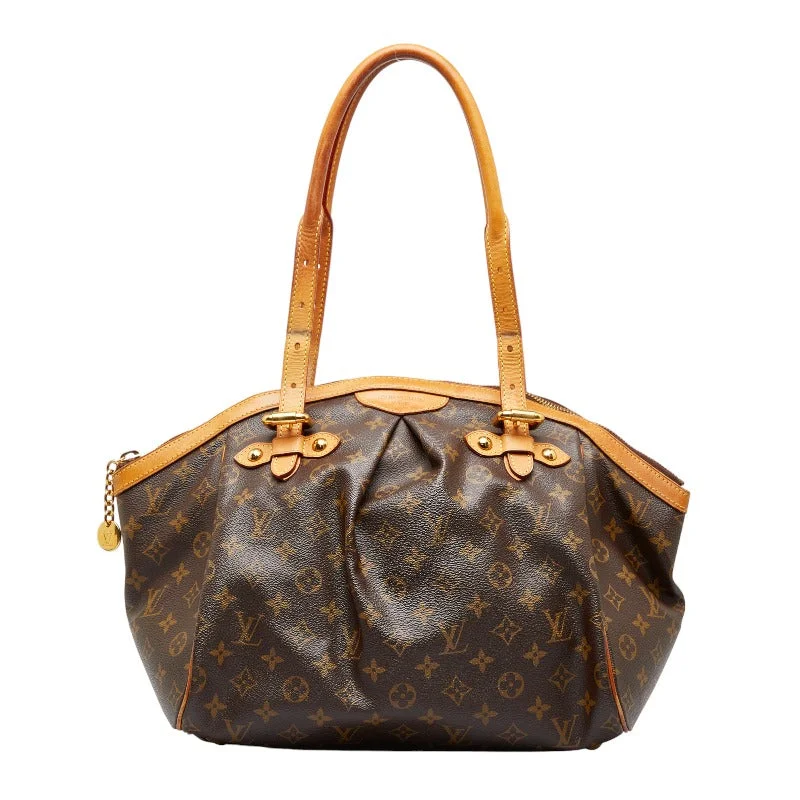 Ladies Louis Vuitton shoulder bags with a tassel decoration for charmLouis Vuitton Monogram Tivoli GM Handbag M40144