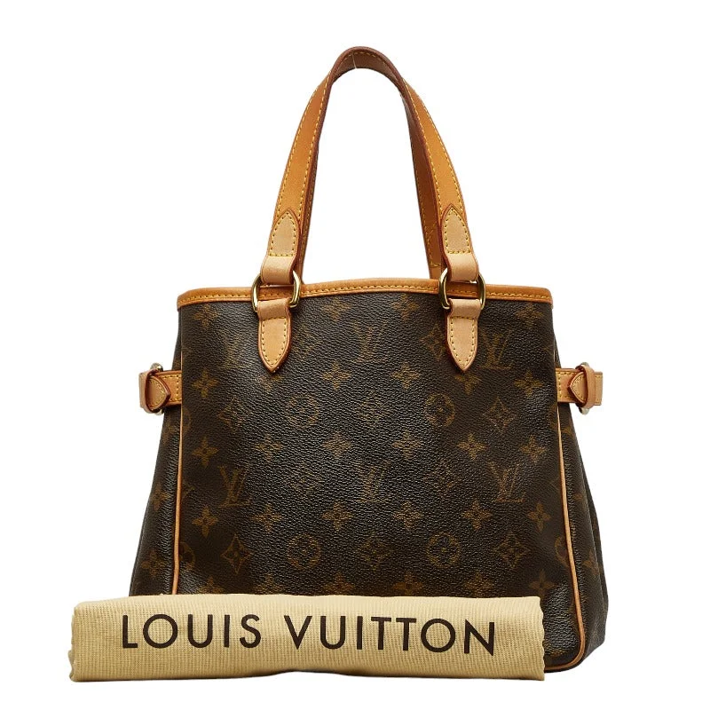 Louis Vuitton bags with a front - flap pocket for quick - access itemsLouis Vuitton Monogram Batignolles Handbag Tote Bag M51156