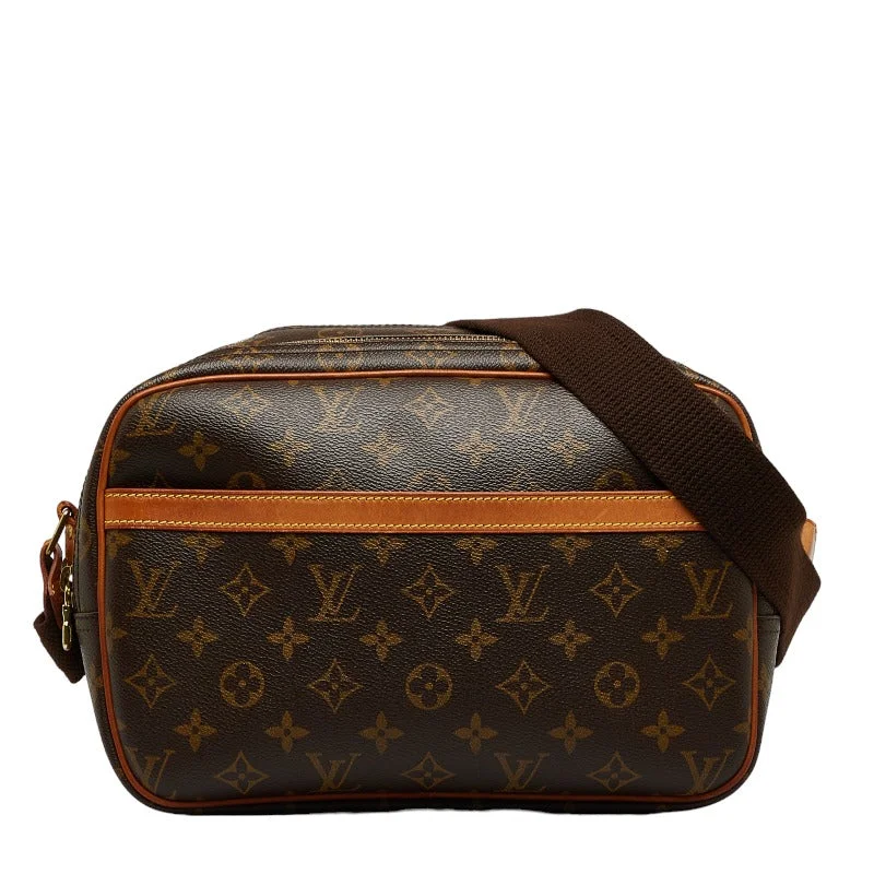 Louis Vuitton bags with a magnetic snap closure for easy accessLouis Vuitton Monogram Reporter PM Diagonal Shoulder Bag M45254