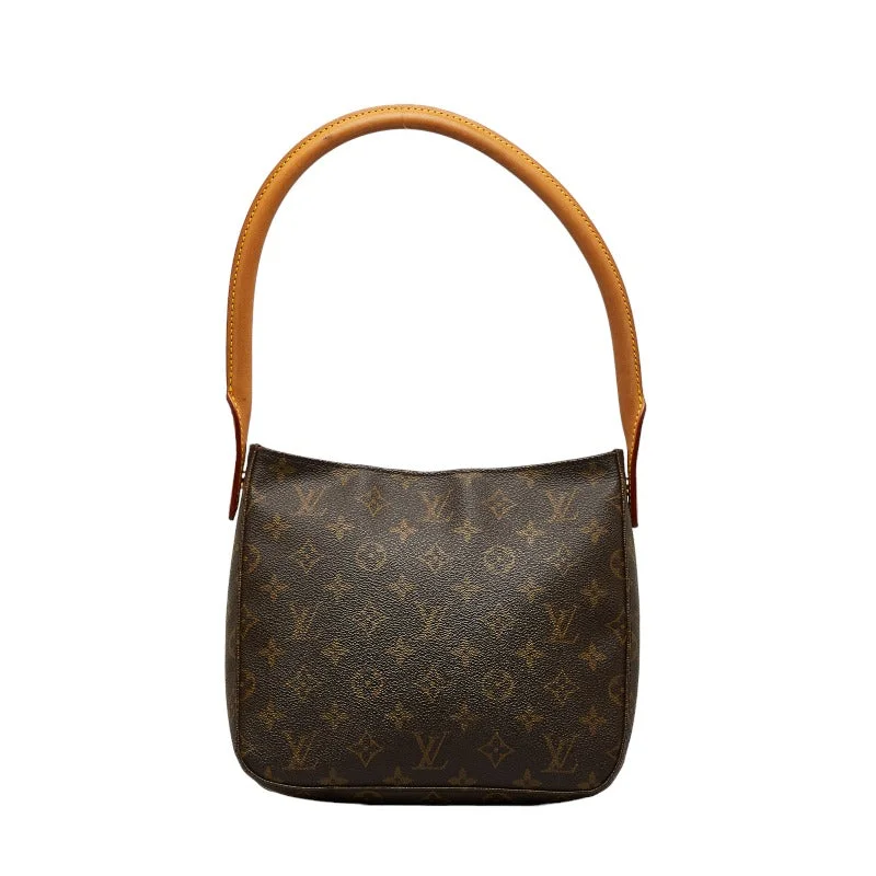 Louis Vuitton backpacks with a sleek, minimalist design for styleLouis Vuitton Monogram Looping MM Shoulder Bag M51146