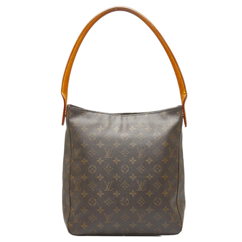 Louis Vuitton backpacks with a sleek, minimalist design for styleLouis Vuitton Monogram Looping GM Shoulder Bag M51145