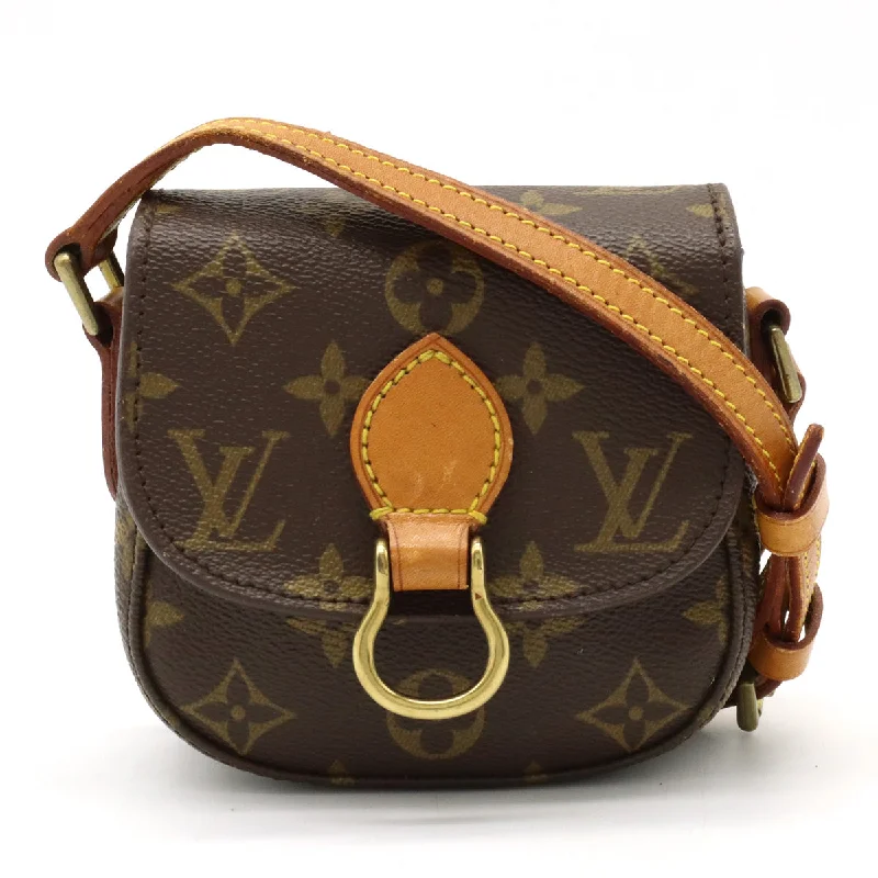 Louis Vuitton handbags with a patent - leather finish for a shiny lookLouis Vuitton Monogram Mini Sun Crew Crossbody Bag M51245