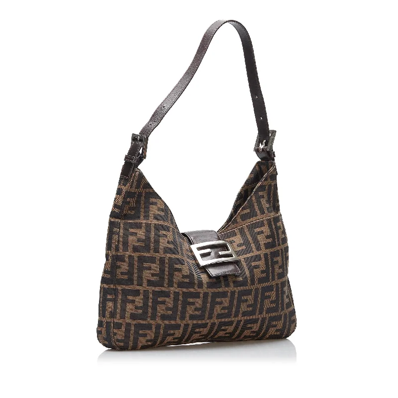 Fendi crossbody bags with a convertible strap that can be worn multiple waysFendi Zucca Shoulder Bag (SHG-8ookWc)