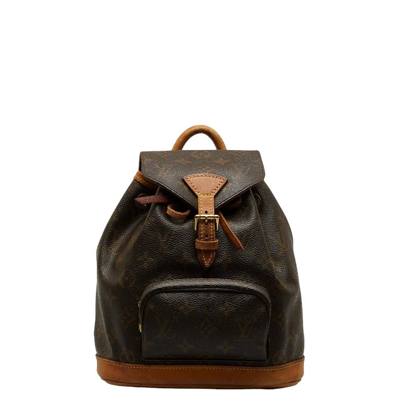 Louis Vuitton Capucines bags with smooth calfskin leather for luxuryLouis Vuitton Monogram Mini Monsuris Backpack M51137