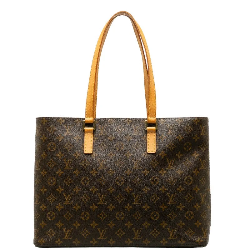 Louis Vuitton Alma bags with a detachable shoulder strap for versatilityLouis Vuitton Monogram Luco Tote Bag Shoulder Bag M51155 Brown