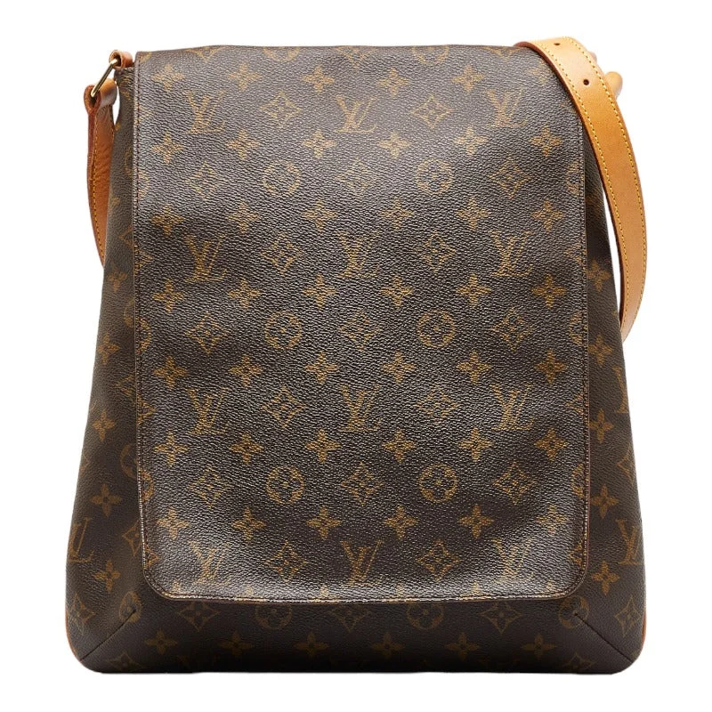 Louis Vuitton Alma bags with a monogram - embossed leather surfaceLouis Vuitton Monogram Musette Diagonal Shoulder Bag M51256