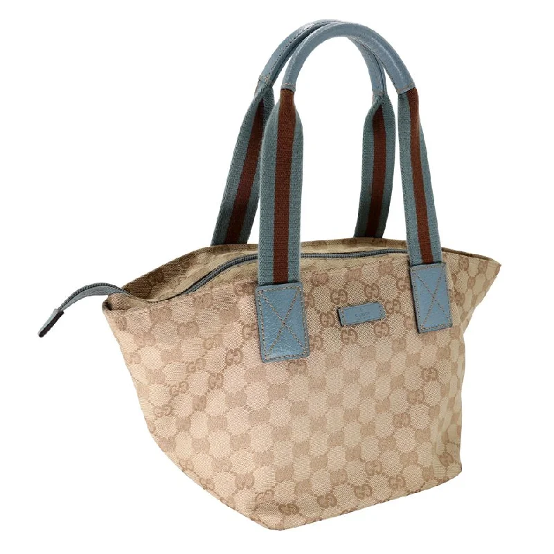 Ladies Gucci shoulder bags with a wide - width strapGucci GG Tote Supreme Canvas Bag GG-1203P-0006