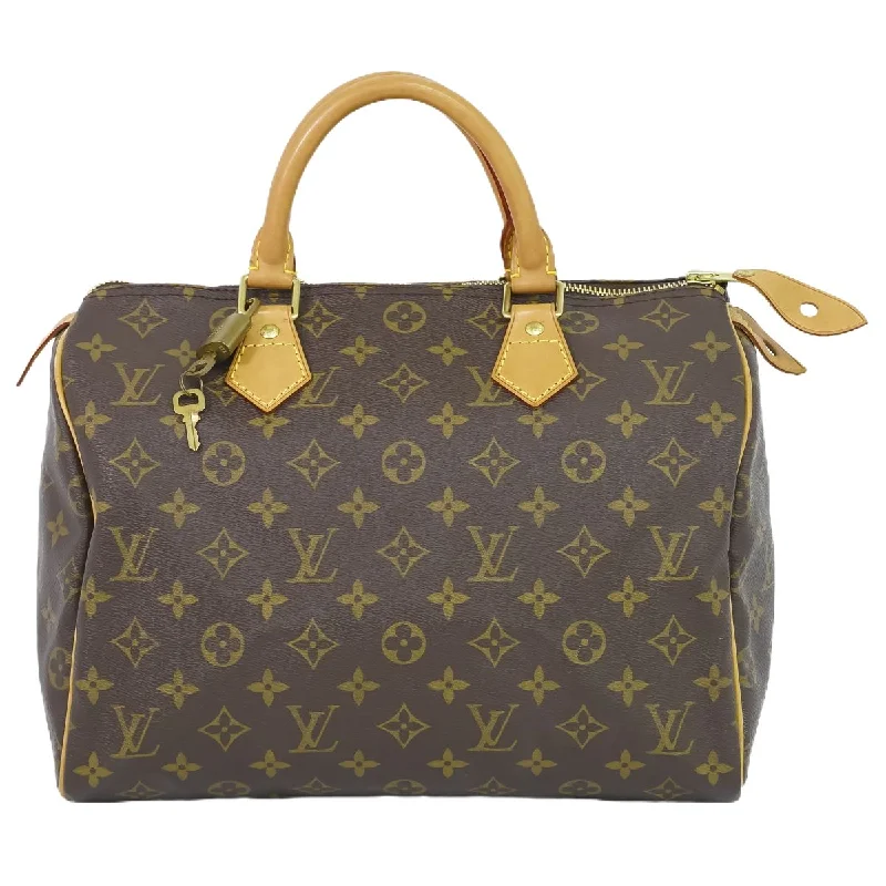 Louis Vuitton tote bags with a double - handle and shoulder - strap optionLouis Vuitton Monogram Speedy 30