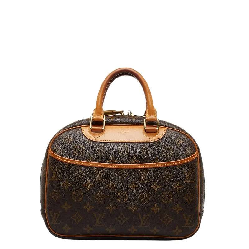 Louis Vuitton crossbody bags with adjustable shoulder straps for comfortLouis Vuitton Deauville M42228 Brown PVC Leather