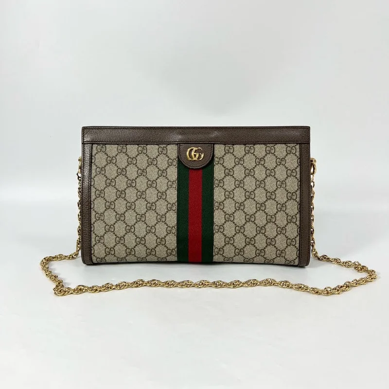 Ladies Gucci Dionysus bags in a pastel colorGucci Ophidia Beige GG Supreme Canvas Shoulder Bag 32x20cm