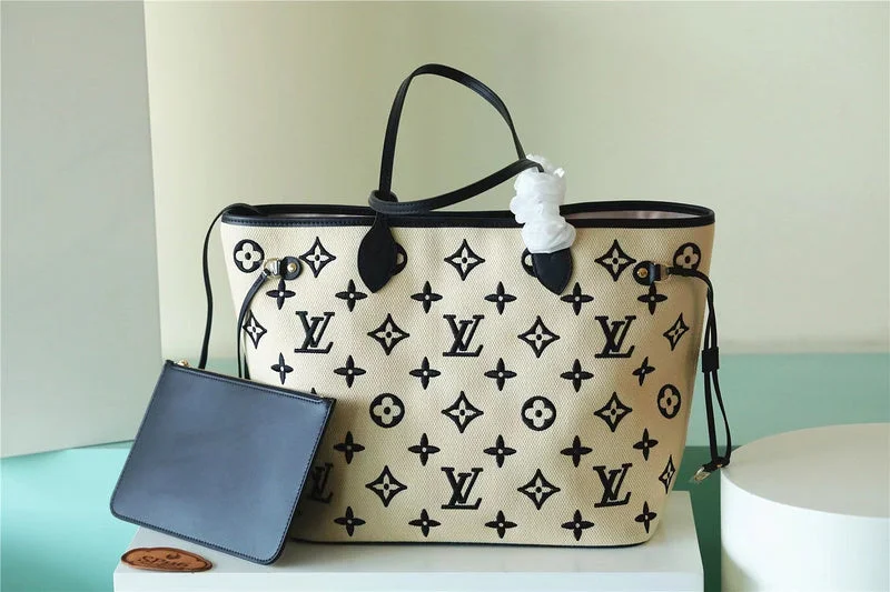 Louis Vuitton bags with a snap - button closure and a decorative charm for styleBC - LOUIS VUITTON BAGS - 6336