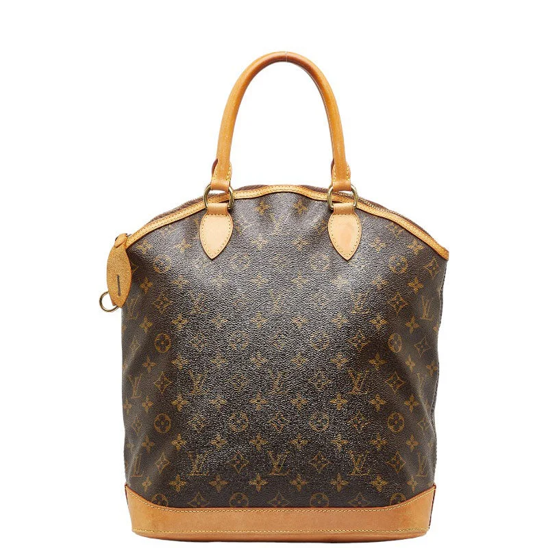 Louis Vuitton handbags with a beaded trim for a touch of glamourLouis Vuitton Monogram Rockit Vertical Handbag M40103 Brown