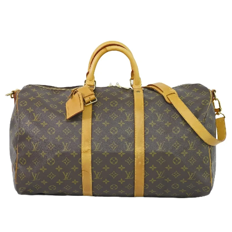 Louis Vuitton Twist bags with a snakeskin - effect panel for a bold lookLouis Vuitton Monogram Keepall Bandouliere 50