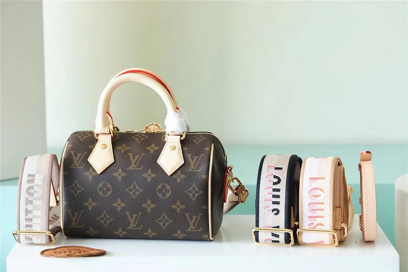 Ladies Louis Vuitton Petite Malle bags with a star - shaped charm for cutenessBC - LOUIS VUITTON BAGS - 6264