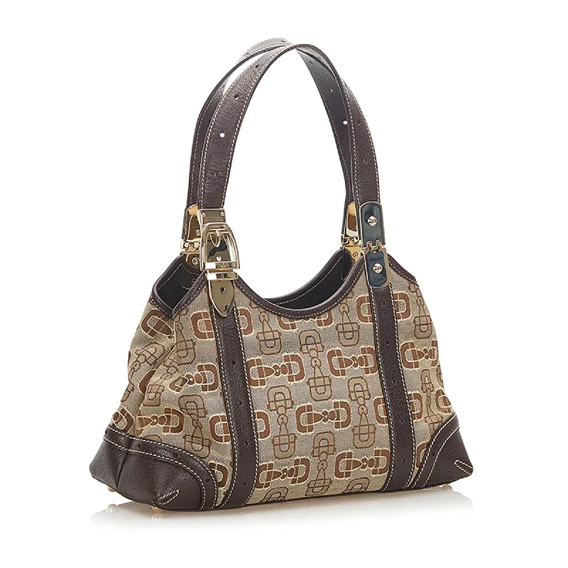 Ladies Gucci Dionysus bags with a star - shaped charmGucci Horsebit Canvas Shoulder Bag (SHG-37760)