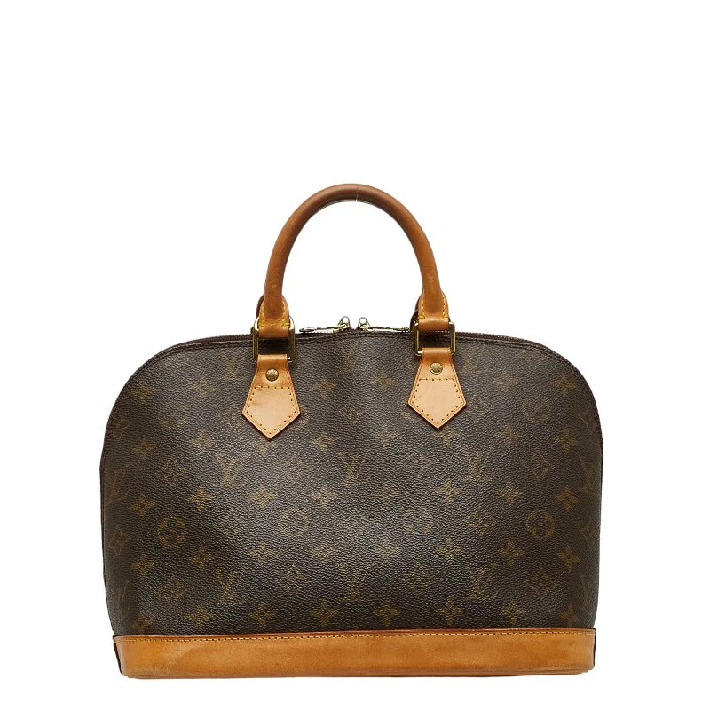 Louis Vuitton Twist bags with a contrast - colored interior for visual interestLouis Vuitton Monogram Alma PM Handbag M51130 Brown