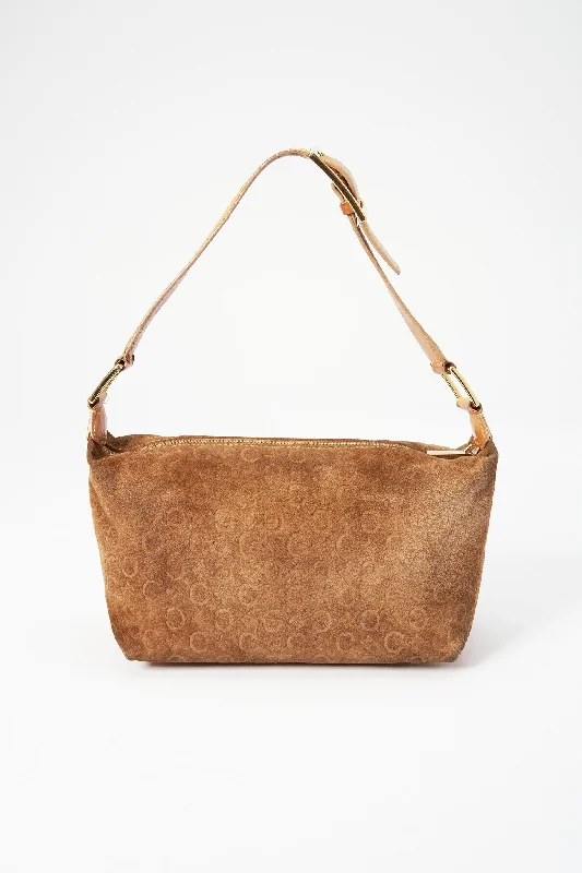 Celine Tote Bags with Spacious Interior for TravelersVintage Celine Suede Bag