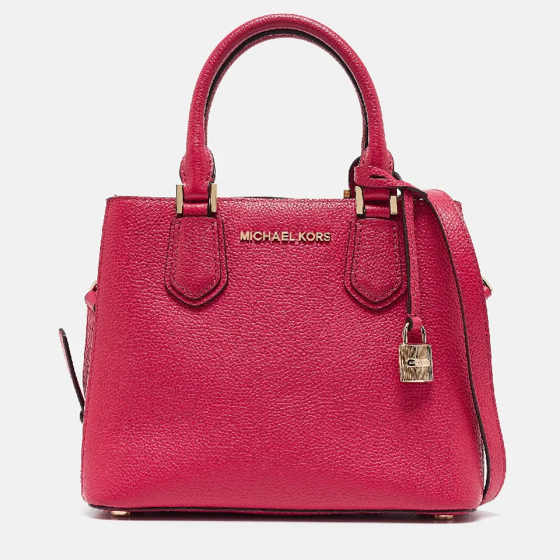 Michael Michael Kors Bags for art exhibitions to complement the art - inspired lookPink Leather Adele Tote