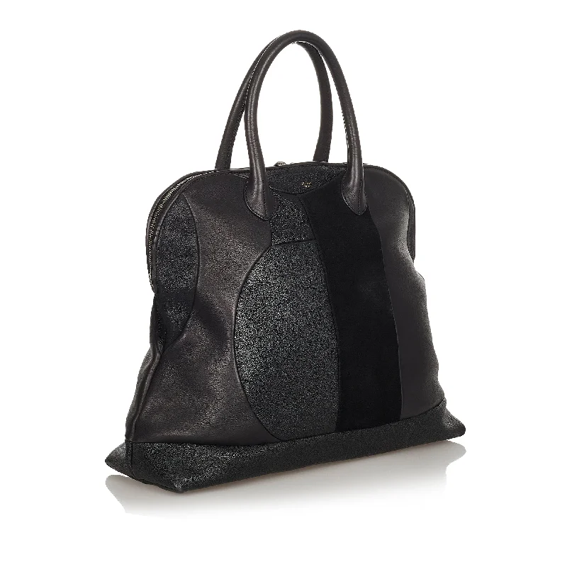 Airport - Friendly Celine Carry - on BagsBlack Celine Leather Tote Bag