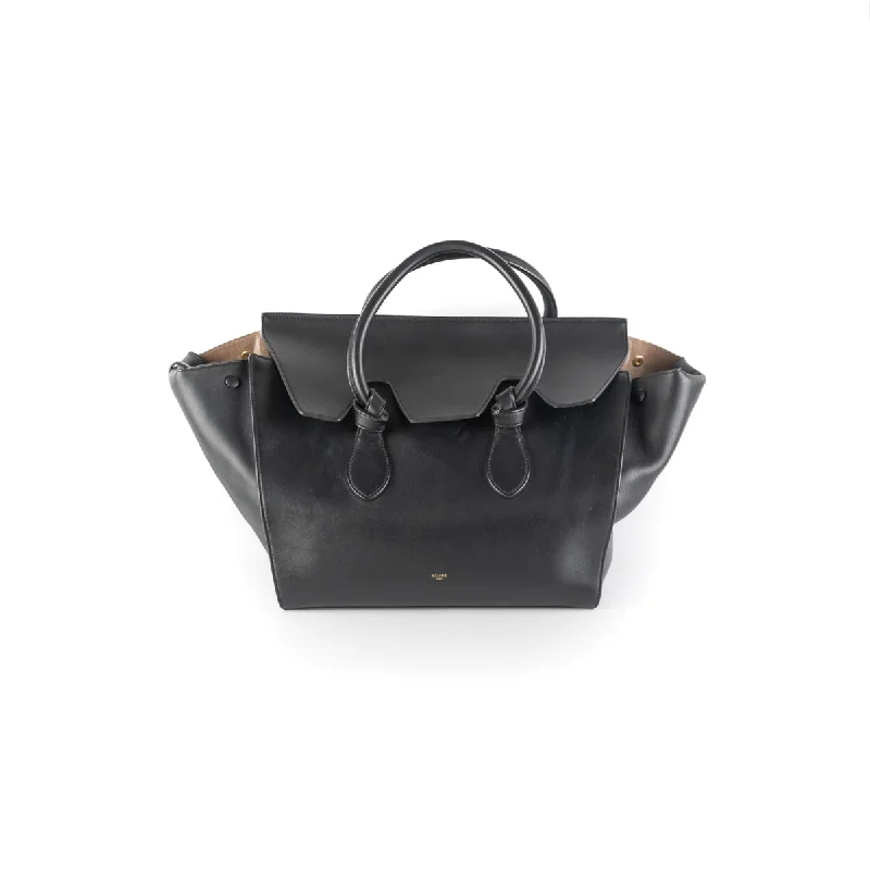 Minimalist Celine Bags for a Sleek and Chic LookCeline Tie Tote Bag Black