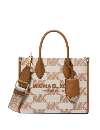 Michael Michael Kors Bags for birthday parties in a fun and stylish wayMichael Michael Kors Mirella Small Logo Jacquard Crossbody Bag