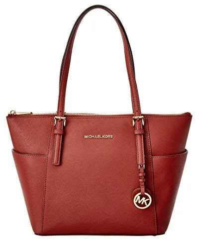 Michael Michael Kors Bags for theater performances in a sophisticated and elegant styleMichael Michael Kors Jet Set Leather Tote