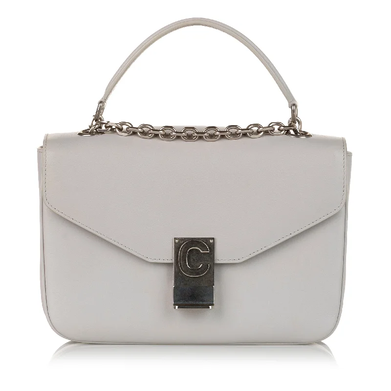 High - Capacity Celine Duffle Bags for Extended TripsCeline C Bag Crossbody Bag White