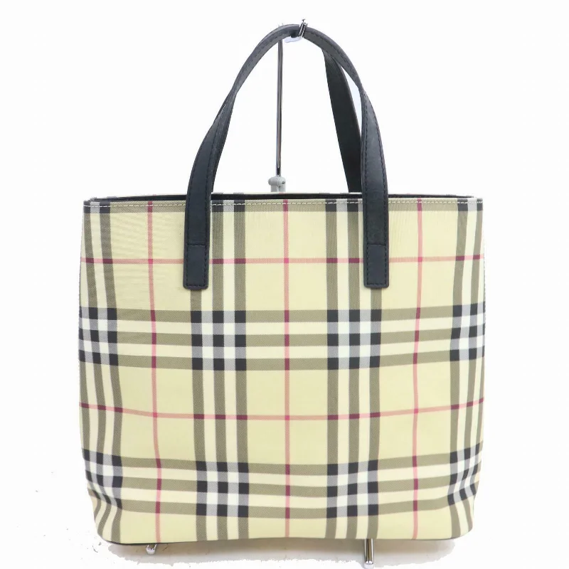 Statement - Making Oversized Burberry BagsBrand Inspired Burberry London Tote Bag Beige PVC (SHC1-14338)