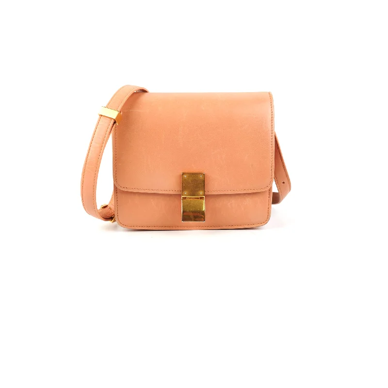 Celine Bags with Antique - Style Hardware for a Vintage VibeCeline Small Box Beige