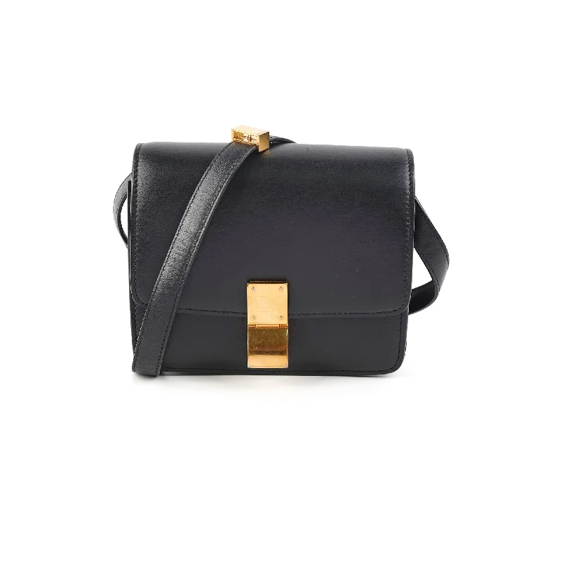 Soft - Touch Celine Duffel Bags for Weekend GetawaysCeline Teen Box Black