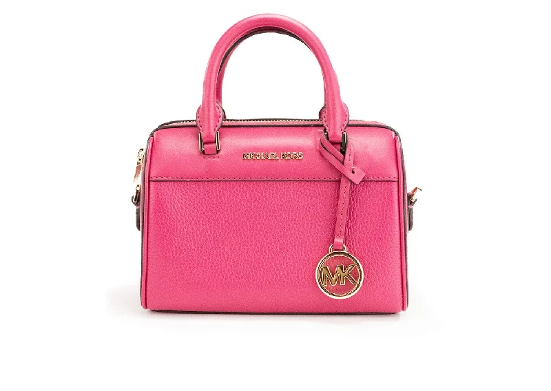 Michael Michael Kors Bags for dance performances with a design that won't restrict movementMichael Kors Travel XS Carmine Pink Leather Duffle Crossbody Handbag Purse