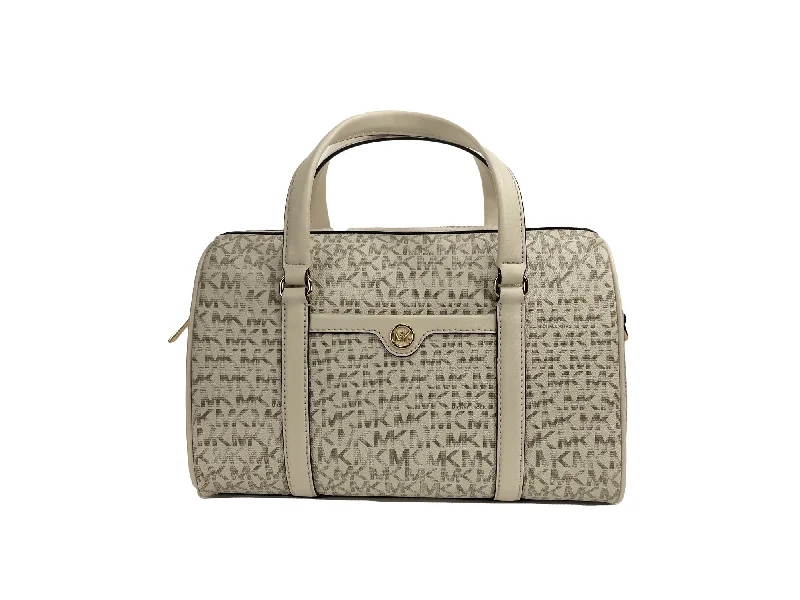 Michael Michael Kors Bags for shopping sprees in the cityMichael Kors Travel Medium Duffle Satchel Crossbody Bag Purse Cream