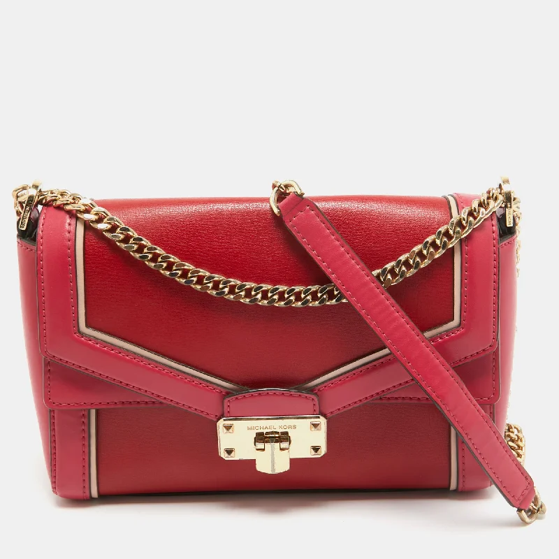 Michael Michael Kors Bags for bridesmaids to match the bridal partyPink Leather Kinsley Top Handle Bag