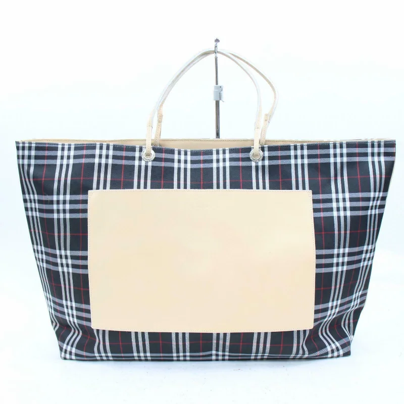 Burberry Bags with RFID Blocking TechnologyBrand Inspired Burberry London Tote Bag Black Nylon (SHC1-15315)