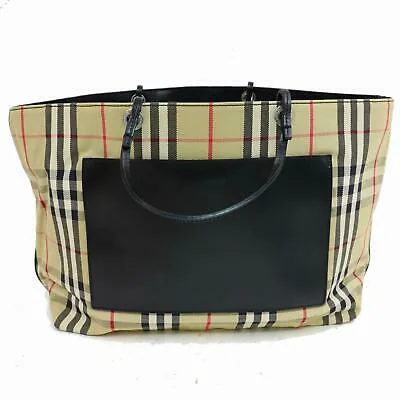 Compact and Portable Burberry Waist BagsBrand Inspired Burberry London Tote Bag Beige Canvas