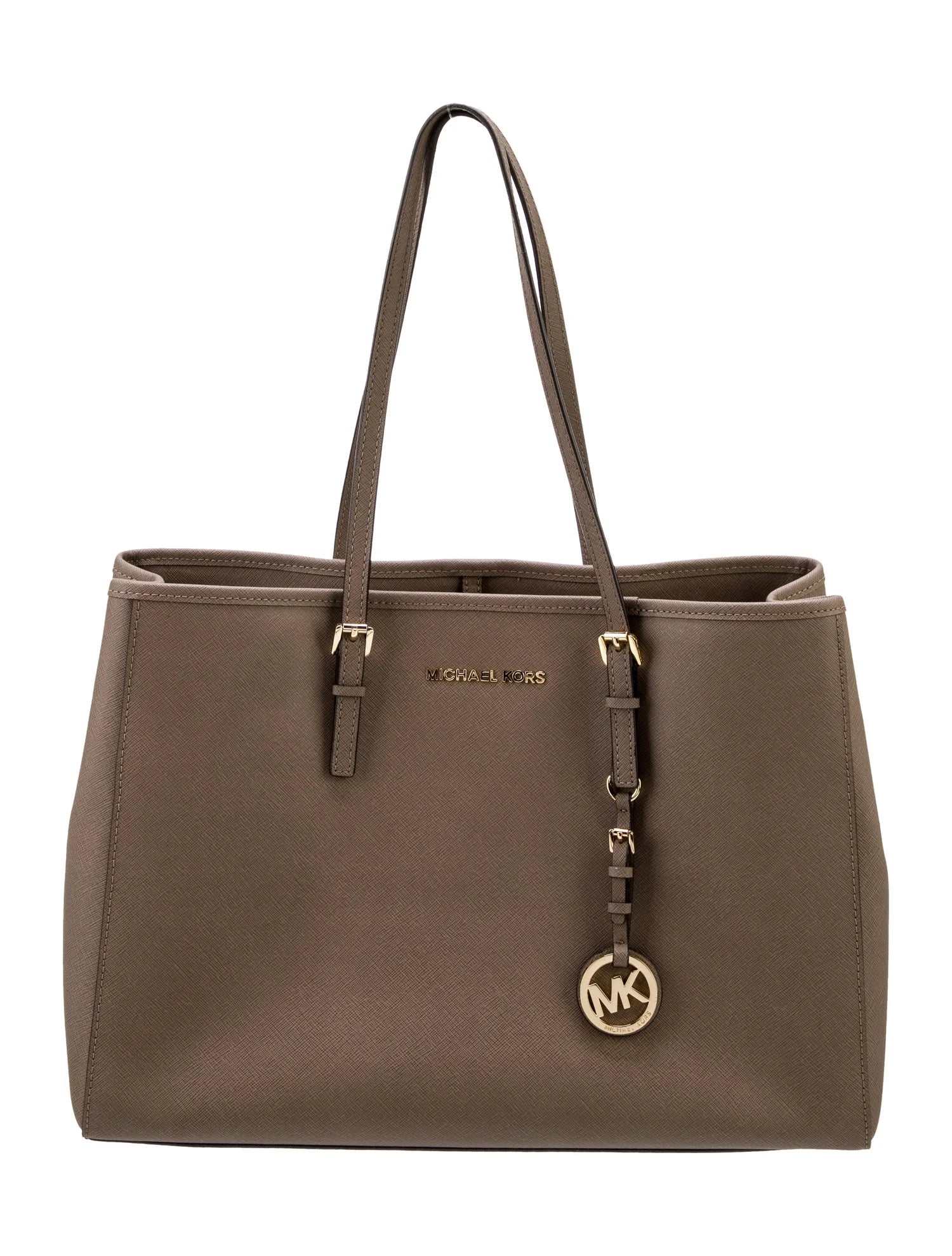 Michael Michael Kors Bags for job interviews to make a good impressionMichael Kors Jet Set Travel Medium Tote Brown Crossbody Handbag Bag Purse New