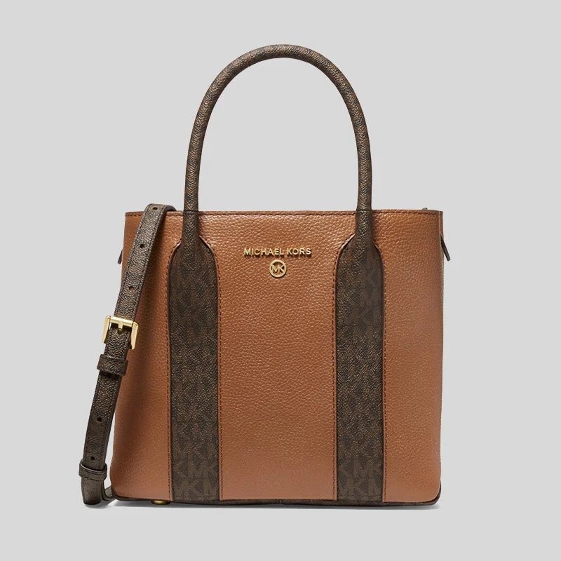 Michael Michael Kors Bags for anniversary celebrations in a special - occasion designMichael Kors Austin Medium Pebbled Leather Messenger Bag Luggage 30F2GANM2L