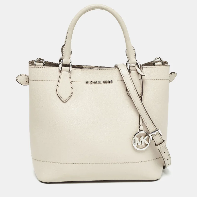 Michael Michael Kors diaper bags for new parentsGrey Leather Eden Tote