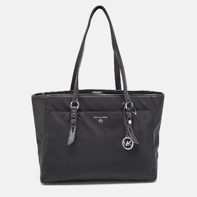 Michael Michael Kors Bags for housewarming parties to carry small giftsBlack Nylon Large Sullivan Tote